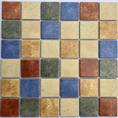 Gạch Mosaic Gốm Sứ Mix Màu